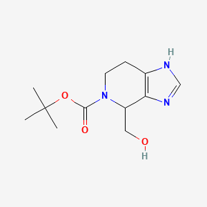 4-Hydroxymethyl-1,4,6,7-Tetrahydro-Imidazo[4,5-C]Pyridine-5-Carboxylic Acid Tert-Butyl Ester