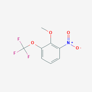 2-Methoxy-1-nitro-3-(trifluoromethoxy)benzene