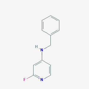 molecular formula C12H11FN2 B1475139 N-benzyl-2-fluoropyridin-4-amine CAS No. 1239969-44-8