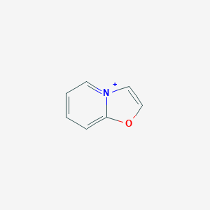 molecular formula C7H6NO+ B14751436 [1,3]Oxazolo[3,2-a]pyridin-4-ium CAS No. 275-13-8