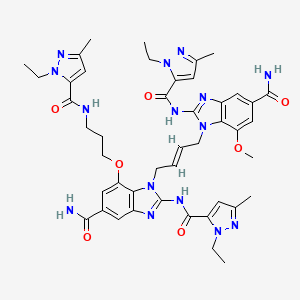 molecular formula C45H53N15O7 B14751693 STING agonist-13 