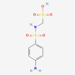 Methanesulfonic acid, [[(4-aminophenyl)sulfonyl]amino]-