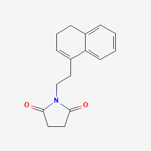 1-[2-(3,4-Dihydronaphthalen-1-yl)ethyl]pyrrolidine-2,5-dione