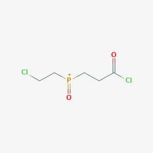 (2-Chloroethyl)(3-chloro-3-oxopropyl)oxophosphanium