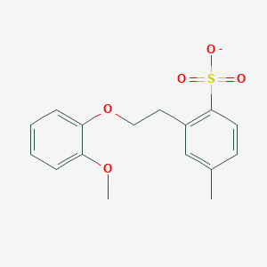 2-[2-(2-Methoxyphenoxy)ethyl]-4-methylbenzenesulfonate