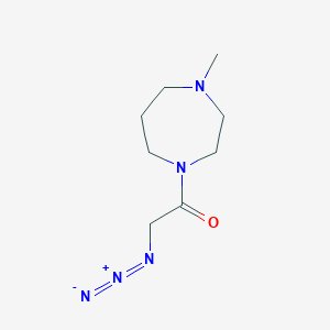2-Azido-1-(4-methyl-1,4-diazepan-1-yl)ethan-1-one