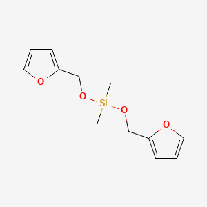 Bis[(furan-2-yl)methoxy](dimethyl)silane