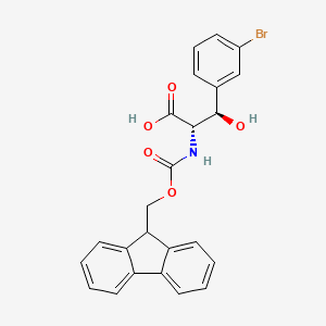 Fmoc-(betaR)-beta-OH-L-(3-Br)Phenylalanine