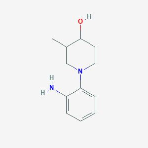 1-(2-Aminophenyl)-3-methylpiperidin-4-ol