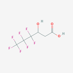 4,4,5,5,6,6,6-Heptafluoro-3-hydroxyhexanoic acid