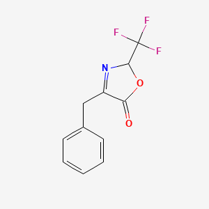 5(2H)-Oxazolone, 4-(phenylmethyl)-2-(trifluoromethyl)-