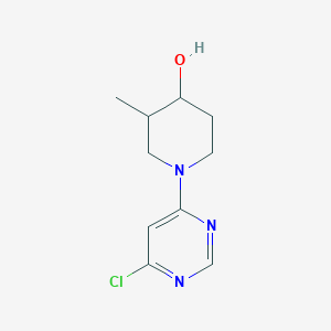 1-(6-Chloropyrimidin-4-yl)-3-methylpiperidin-4-ol