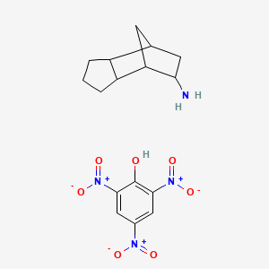 tricyclo[5.2.1.02,6]decan-8-amine;2,4,6-trinitrophenol