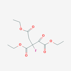 Triethyl 2-fluoro-1-oxopropane-1,2,3-tricarboxylate