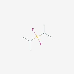 Difluorodi(propan-2-yl)silane