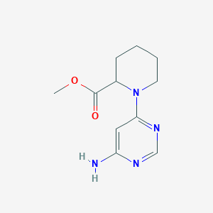 Methyl 1-(6-aminopyrimidin-4-yl)piperidine-2-carboxylate