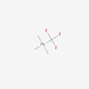 Trimethyl(trifluoromethyl)plumbane