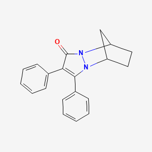 2,3-Diphenyl-5,6,7,8-tetrahydro-1h-5,8-methanopyrazolo[1,2-a]pyridazin-1-one