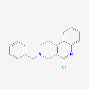 Benzo[c][2,7]naphthyridine, 5-chloro-1,2,3,4-tetrahydro-3-(phenylmethyl)-