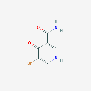 5-Bromo-4-hydroxynicotinamide