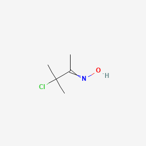 N-(3-Chloro-3-methylbutan-2-ylidene)hydroxylamine