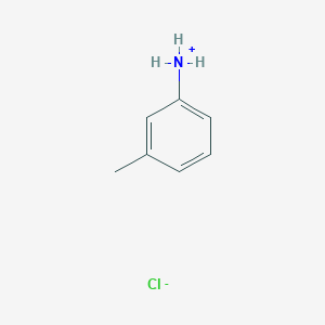 molecular formula C7H10ClN B147531 间甲苯胺盐酸盐 CAS No. 638-03-9