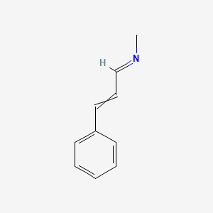 (1E)-N-Methyl-3-phenylprop-2-en-1-imine