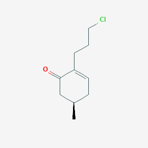 (R)-2-(3-chloropropyl)-5-methylcyclohex-2-enone