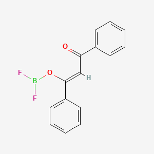 Boron dibenzoylmethane difluoride