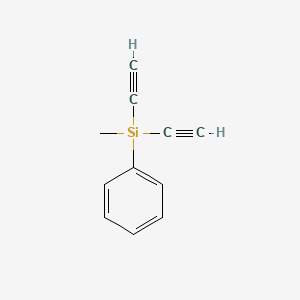 Methylphenyldiethynylsilane