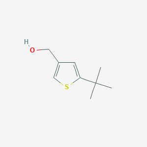molecular formula C9H14OS B1475386 (5-(Tert-butyl)thiophen-3-yl)methanol CAS No. 1594073-98-9