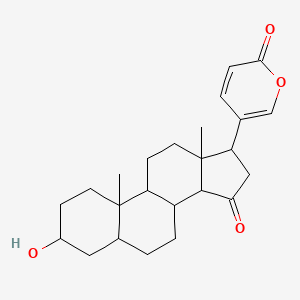 molecular formula C24H32O4 B14754070 14alpha-Artebufogenin CAS No. 468-86-0