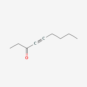 molecular formula C9H14O B14754255 4-Nonyn-3-one CAS No. 1817-61-4