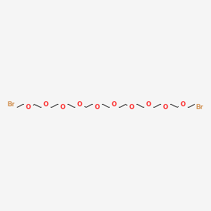 molecular formula C22H44Br2O10 B14754303 Bromo-PEG10-bromide 