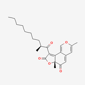 molecular formula C24H30O5 B14754305 Deflectin 2a CAS No. 79495-62-8