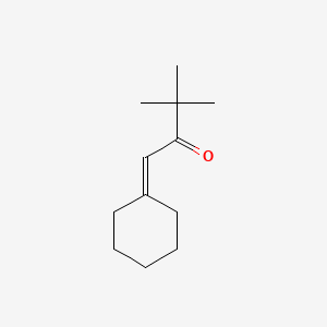 1-Cyclohexylidene-3,3-dimethylbutan-2-one