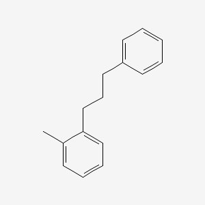 molecular formula C16H18 B14754423 1-Methyl-2-(3-phenylpropyl)benzene CAS No. 1520-39-4