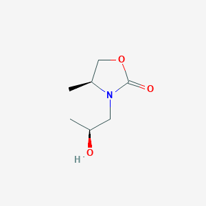 (4S)-3-[(2S)-2-hydroxypropyl]-4-methyl-oxazolidin-2-one