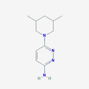 6-(3,5-Dimethylpiperidin-1-yl)pyridazin-3-amine