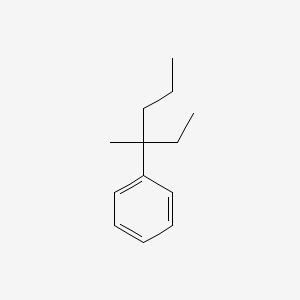 molecular formula C13H20 B14754506 3-Methyl-3-phenylhexane CAS No. 2132-86-7