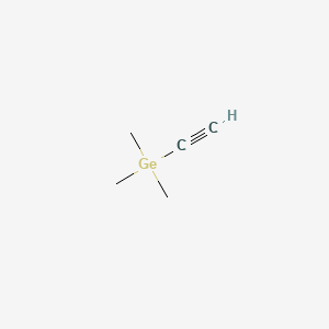 molecular formula C5H10Ge B14754507 Germane, trimethyl-, ethynyl- CAS No. 2290-58-6