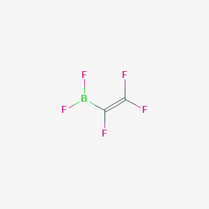 molecular formula C2BF5 B14754628 Borane, difluoro(trifluoroethenyl)- CAS No. 1511-68-8