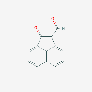 molecular formula C13H8O2 B14754638 2-Oxo-1,2-dihydroacenaphthylene-1-carbaldehyde CAS No. 2537-70-4