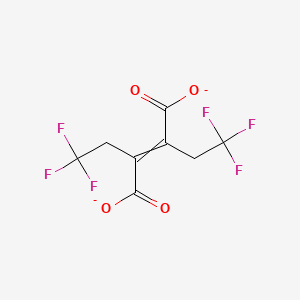 2,3-Bis(2,2,2-trifluoroethyl)-2-butenedioate