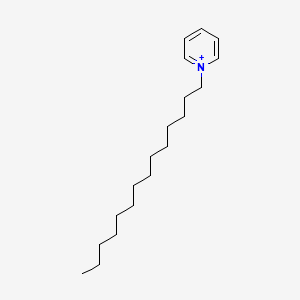 molecular formula C19H34N+ B14754695 Myristylpyridinium CAS No. 15416-75-8