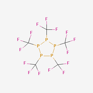 Pentaphospholane, pentakis(trifluoromethyl)-