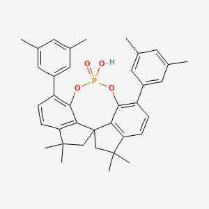 1,10-bis(3,5-dimethylphenyl)-12-hydroxy-4,4,7,7-tetramethyl-5,6-dihydroiindeno[7,1-de:1',7'-fg][1,3,2]dioxaphosphocine 12-oxide