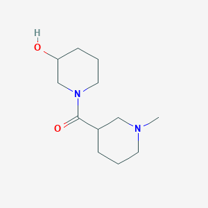 B1475474 (3-Hydroxypiperidin-1-yl)(1-methylpiperidin-3-yl)methanone CAS No. 1889524-34-8