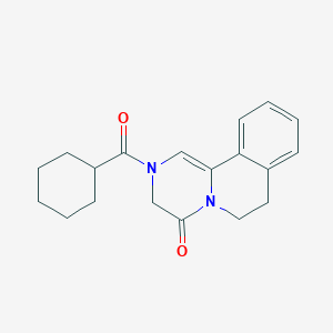 molecular formula C19H22N2O2 B147549 二氢吡喹酮 CAS No. 125273-86-1