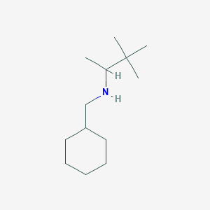 molecular formula C13H27N B1475491 (环己基甲基)(3,3-二甲基丁基-2)胺 CAS No. 1565598-06-2